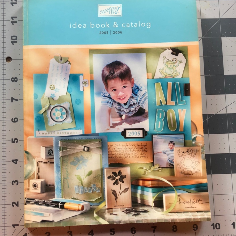 Stampin’ Up! Idea Book & Catalog 2005 2006